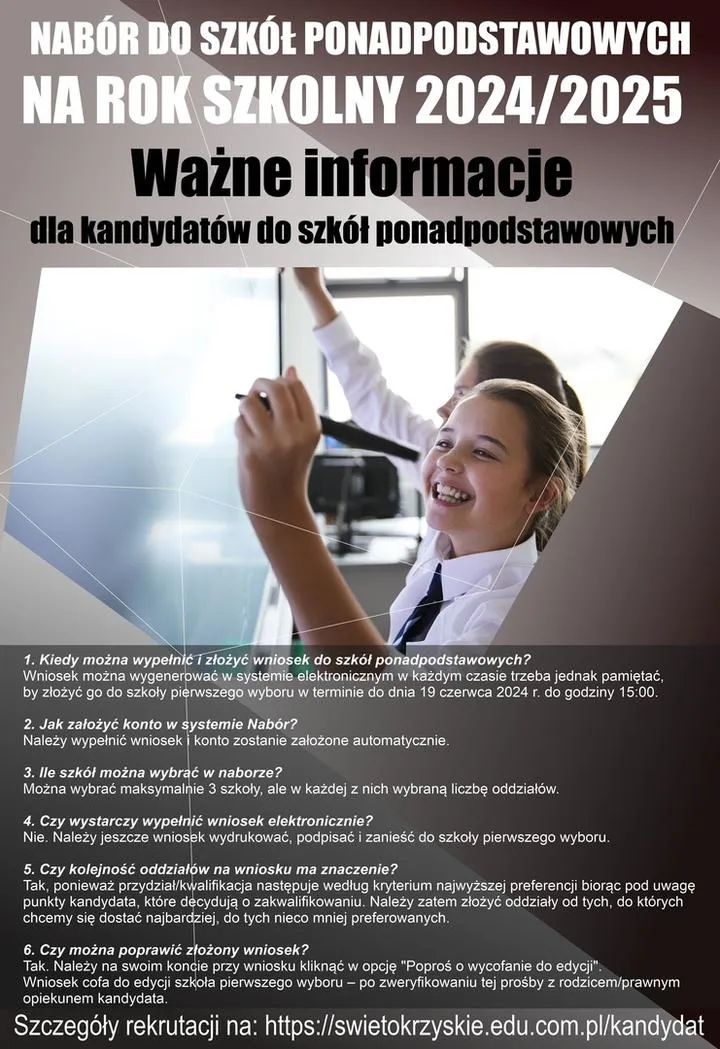 Kryteria wyboru szkoły